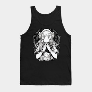 Kawaii Dreams - Cute Anime Girl Design Tank Top